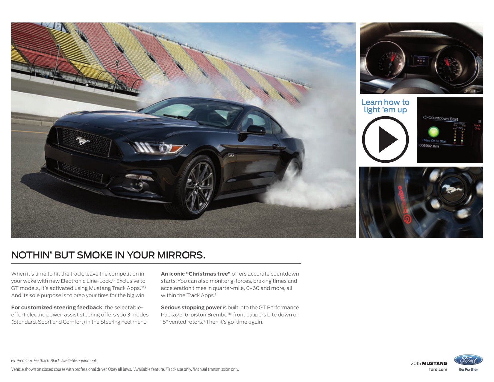 2015 Ford Mustang Brochure Page 16